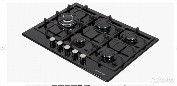 Газовая варочная панель maunfeld eghe.75.33CB\G, ч