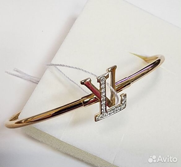 Золотой браслет Louis Vuitton