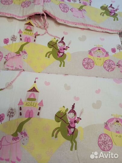 Бортики в кроватку