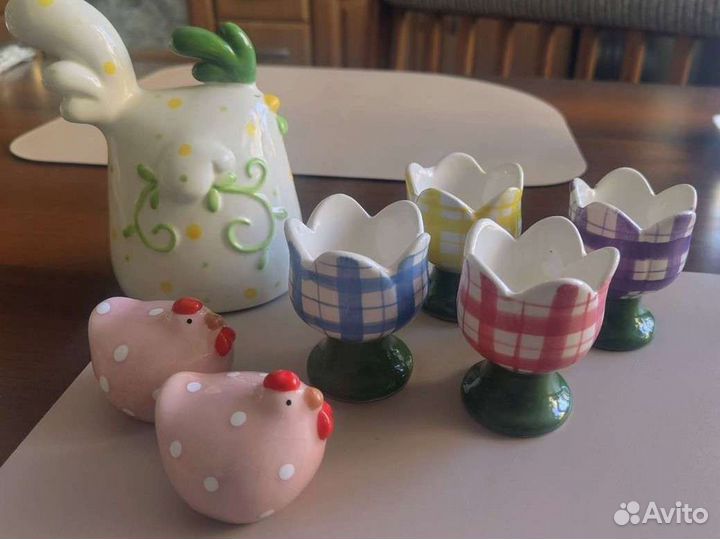 Пасхальный набор из керамики