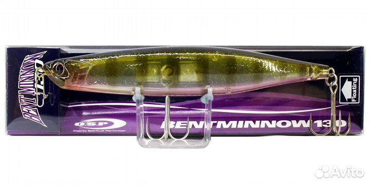 OSP Bent Minnow 130F (8 цветов). Оригинал