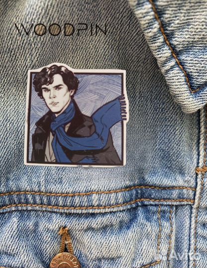 Деревянные значки