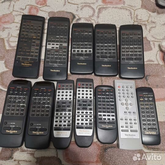 Пульты technics, panasonic