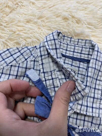 Рубашка с коротким рукавом для мальчика (68-74 р)