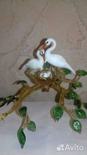 Работы из цветного стекла