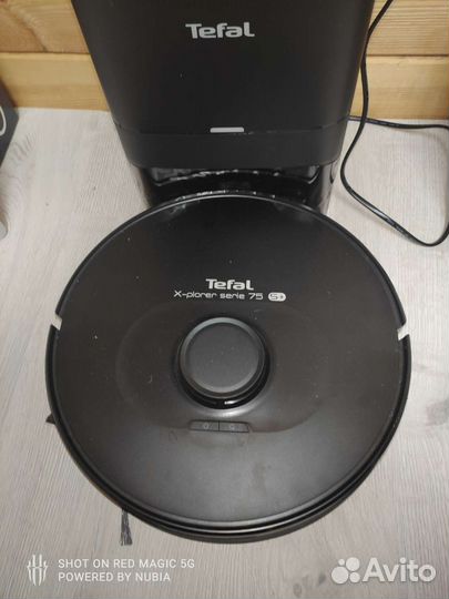 Робот пылесос tefal 75 S+