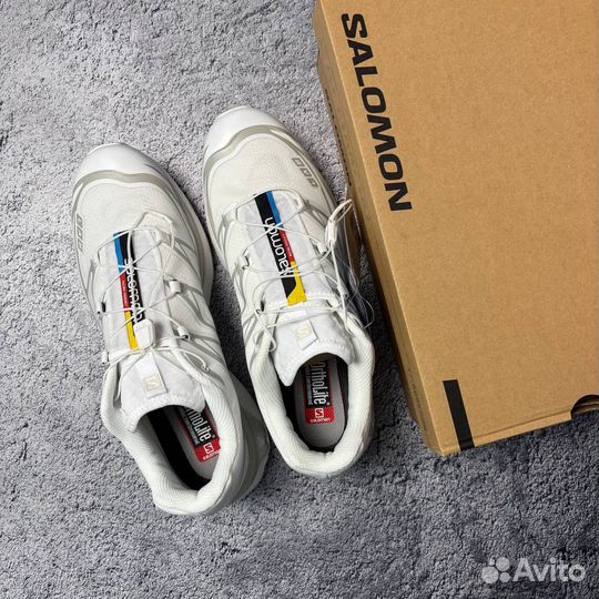 Кроссовки Salomon Xt-6 White весенние мужские