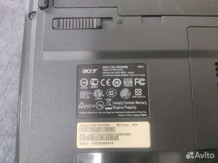 Acer Aspire 4730z