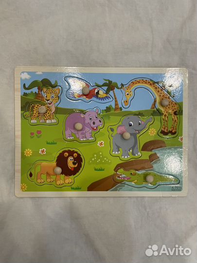 Развивающие деревянные игрушки пакетом