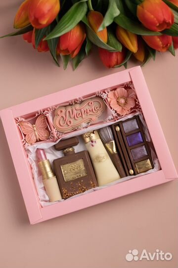 Шоколад ручной работы 8 марта