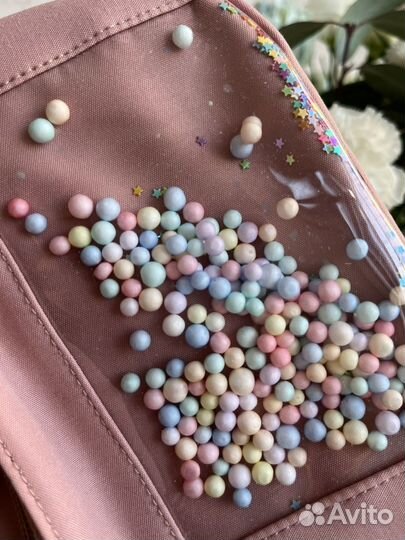 Поясная сумка детская розовая