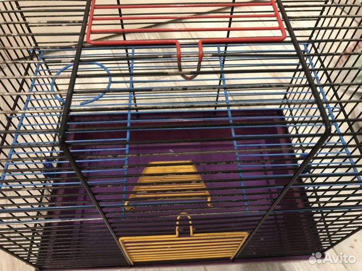 Клетка переноска для мелких грызунов