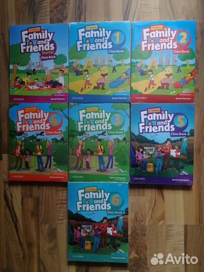 Family and friends. 2 edition. Новые. Английский я