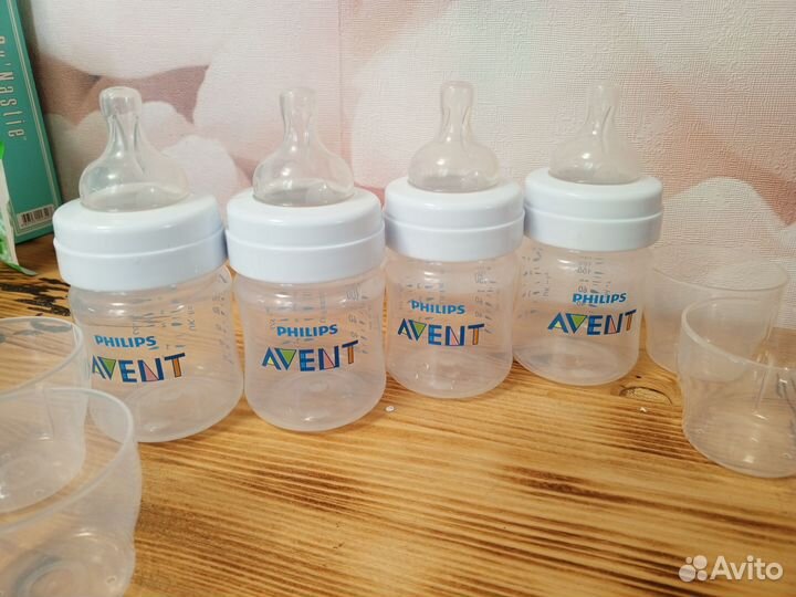 Бутылочки Avent 0+
