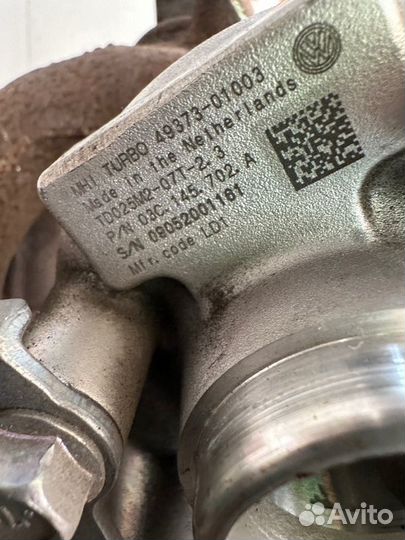 Турбина Audi A3 8P caxc 2009