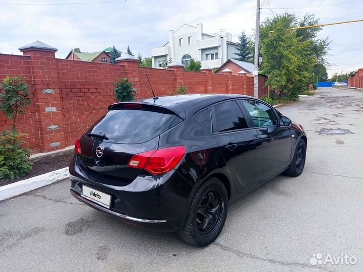 Opel Astra 1.6 МТ, 2012, 169 000 км