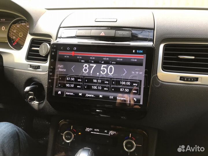 Магнитола Mstar для VW Touareg 2010+ с установкой