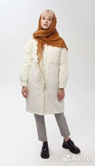 Оренбургский пуховый треугольный платок