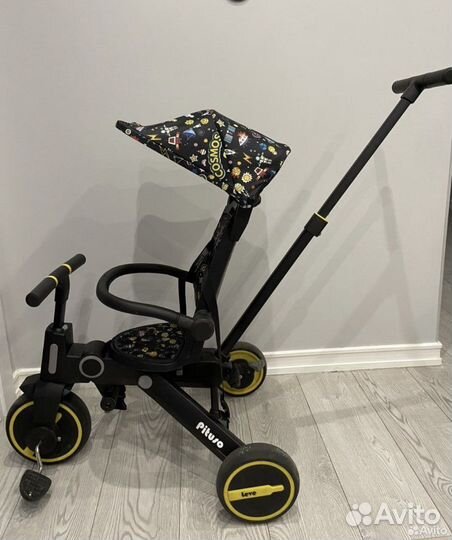 Детский трехколесный велосипед складной