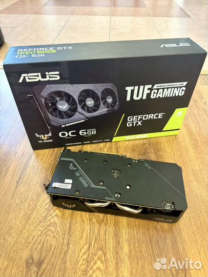 Gtx 1660 super 6gb Asus Tuf 3 кулера