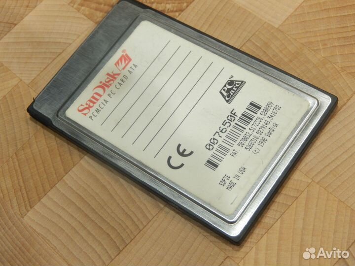 SanDisk pcmcia Mass Storage Card 48Mb