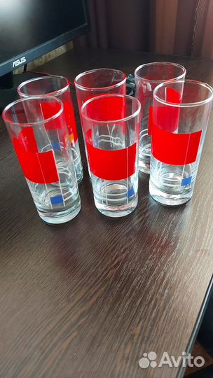 Набор стаканов для сока и воды - 6 шт