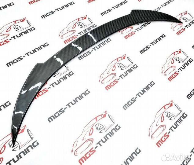 Спойлер на BMW 8 серия G14 V-style карбон