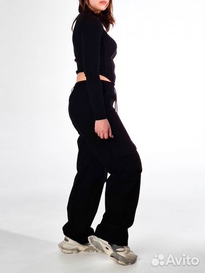 Джинсы карго для девочек и мальчиков