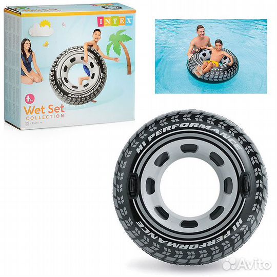 Новый Круг для плавания intex d114 см 56268