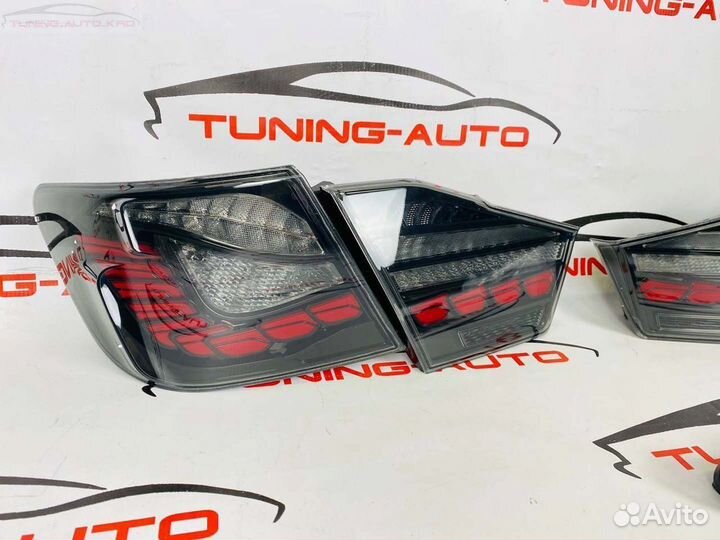 Стоп - сигналы Toyota Camry 50 LED Tuning