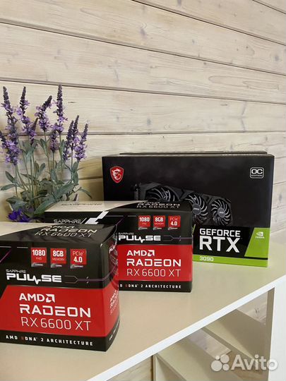 Видеокарты AMD Radeon RX 6600 XT