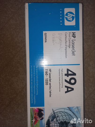 Картридж для принтера hp