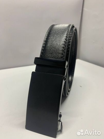 Ремень мужской натуральная кожа прыжка автомат