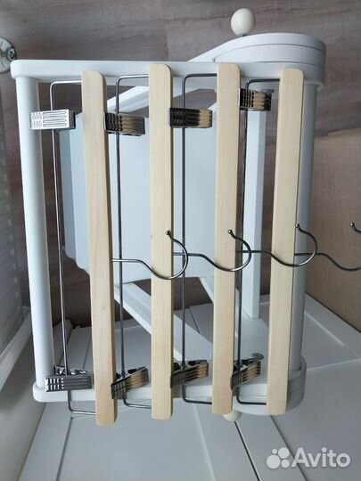 Вешалки плечики IKEA для брюк и юбок с прищепкой