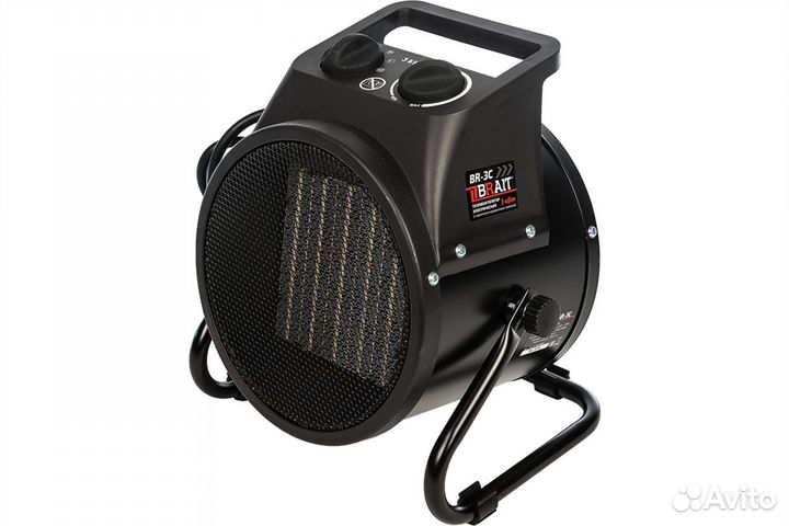 Пушка тепловая электрическая обогрев 30 м2 BR-3C