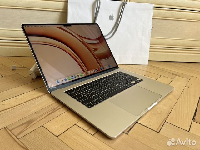 MacBook Air 15 2023 M2 8Gb 256Gb 9 циклов Новый