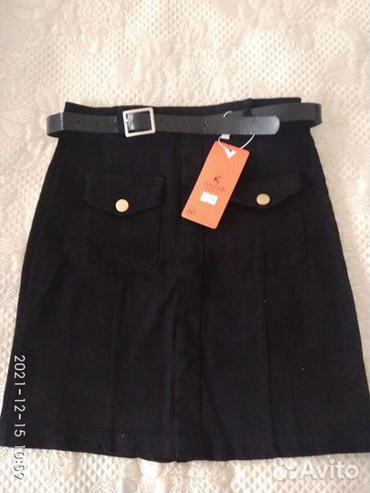 Юбка джинсовая