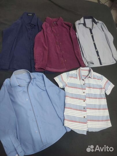 Рубашка для мальчика 134, 128, 116