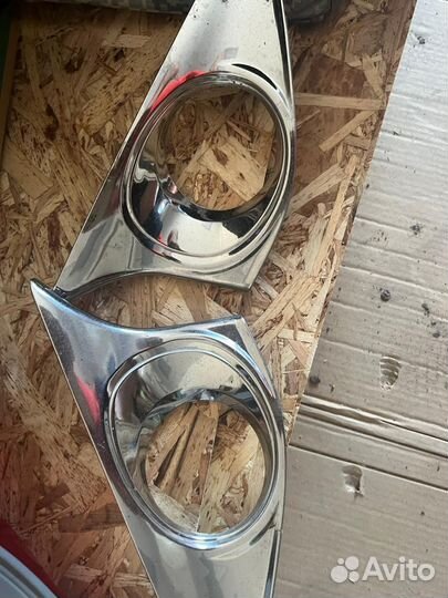 Оправа туманки на туманки таета камри 50