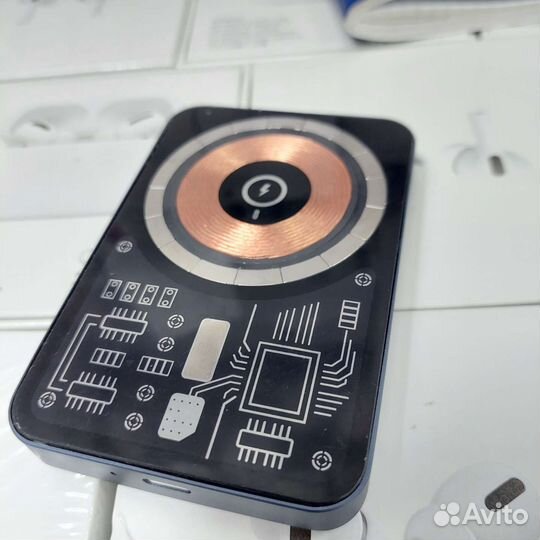 Power bank магсейф прозрачный