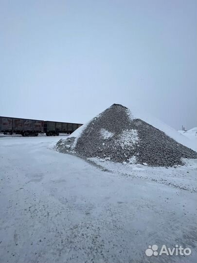 Щебень 5-20 навал