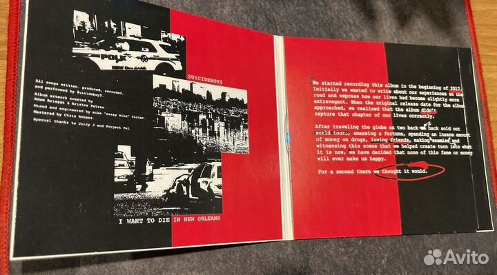 CD i want to die in New Orleans