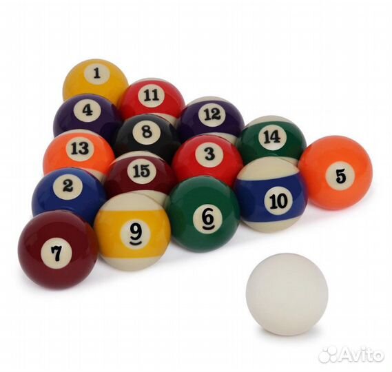 Шары д/бильярда (пул) Pool Standart, d57