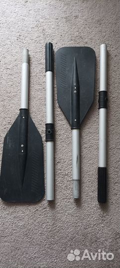 Весла и насос для лодки из пвх