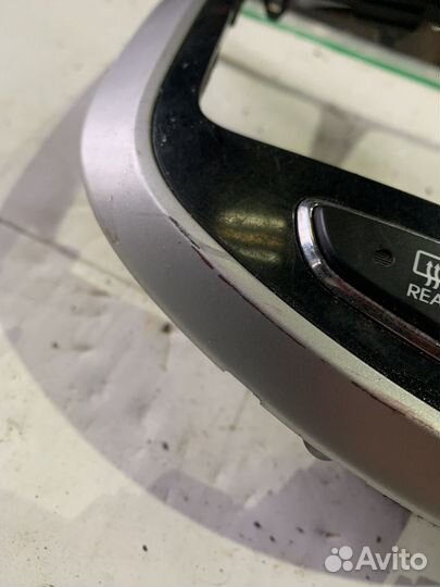 Накладка центральной консоли hyundai solaris 1