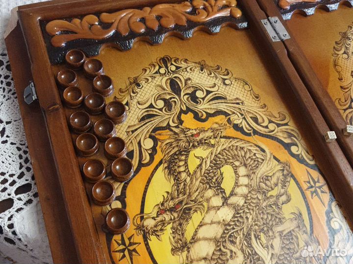 Нарды ручной работы