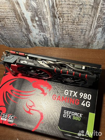 Видеокарта GTX 980 4gb