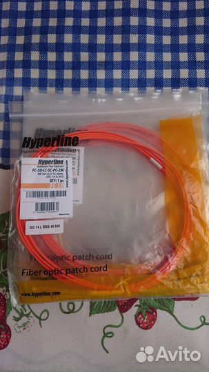 Оптический патч-корд (новые - список в описании)
