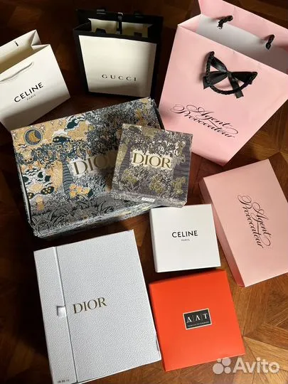 Коробка, пакет, пыльник Dior, Agent Provocateur