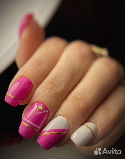 Маникюр с покрытием гель-лаком